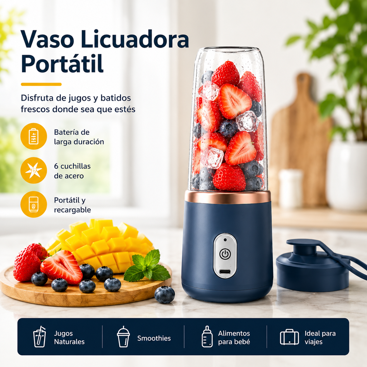 Licuadora Portátil