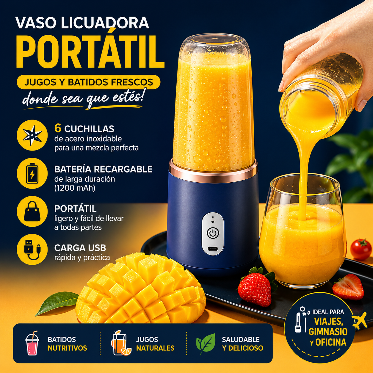 Licuadora Portátil